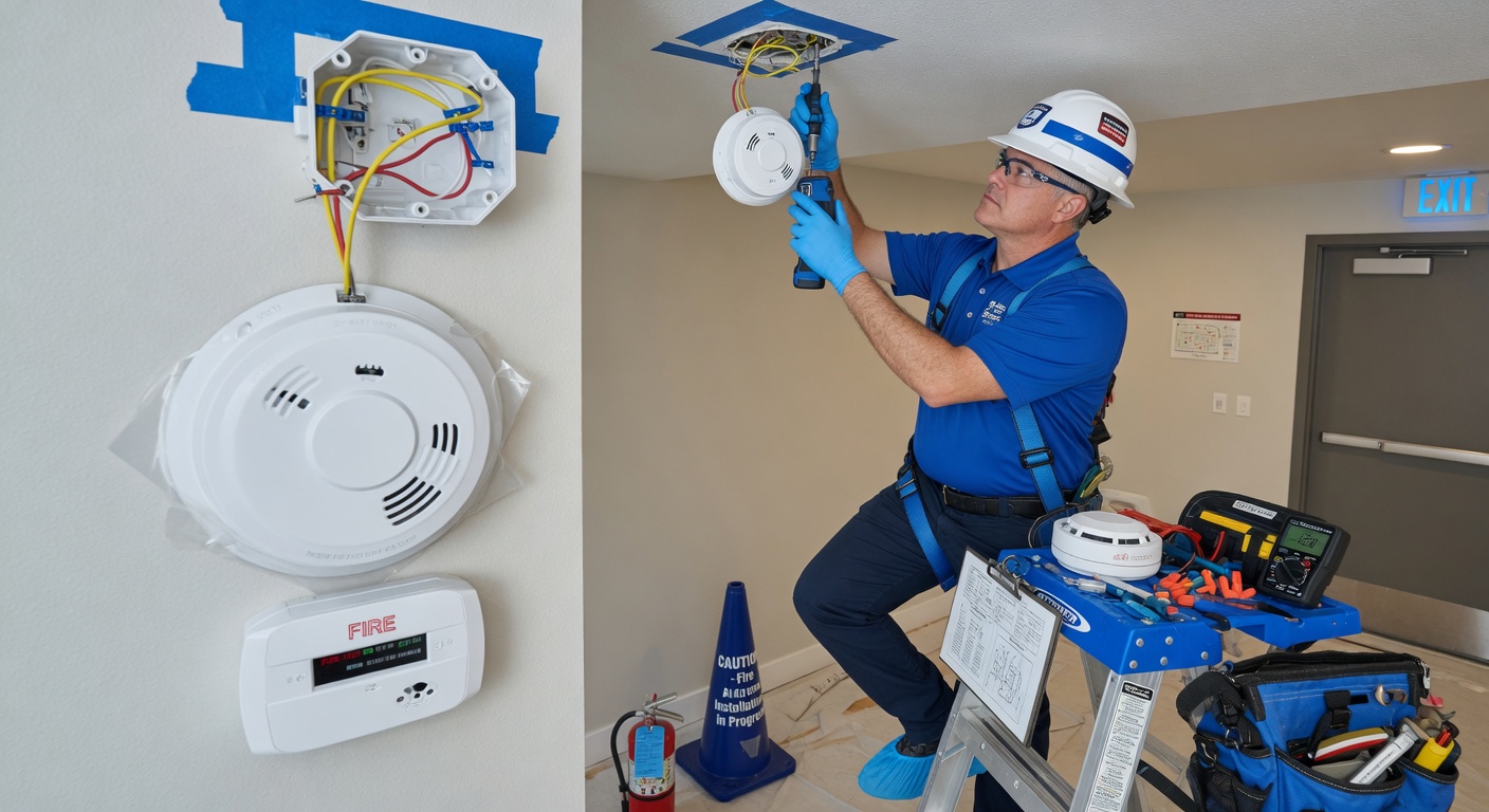 Fire alarm and life safety system installation in Surrey BC
